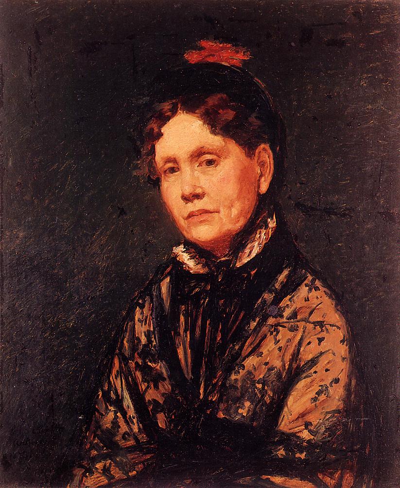 Mrs. Robert Simpson Cassatt - Mary Cassatt Painting on Canvas